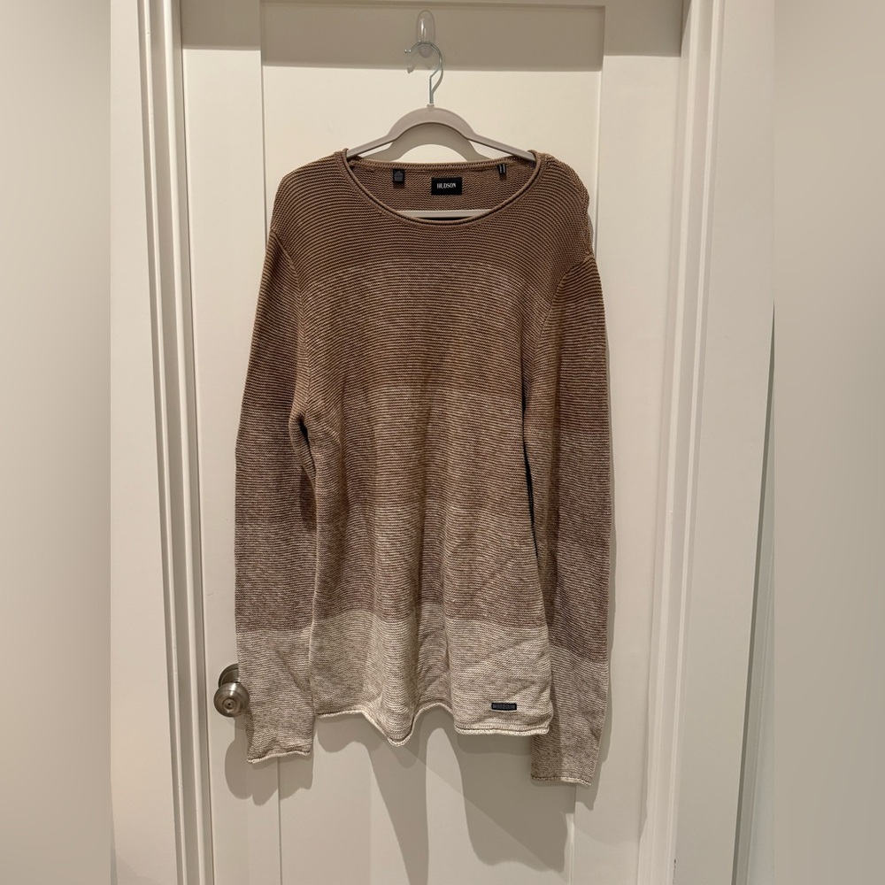 Hudson Brown Ombré Sweater Dress